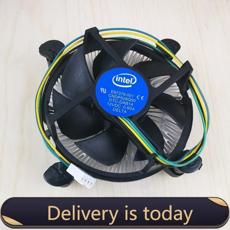 Original  CPU Fan For  1150 1151 1155 1156 CPU 9225 92*92*25MM Comptuter CPU CASE Cooling Fan  With 4PIN PWM