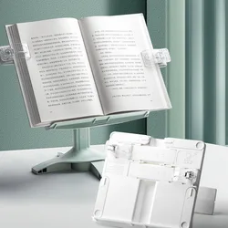 Adjustable Kids Book Stand - Foldable Reading Rack for Students - Multi-Functional Desktop Book Holder for Study & Reading