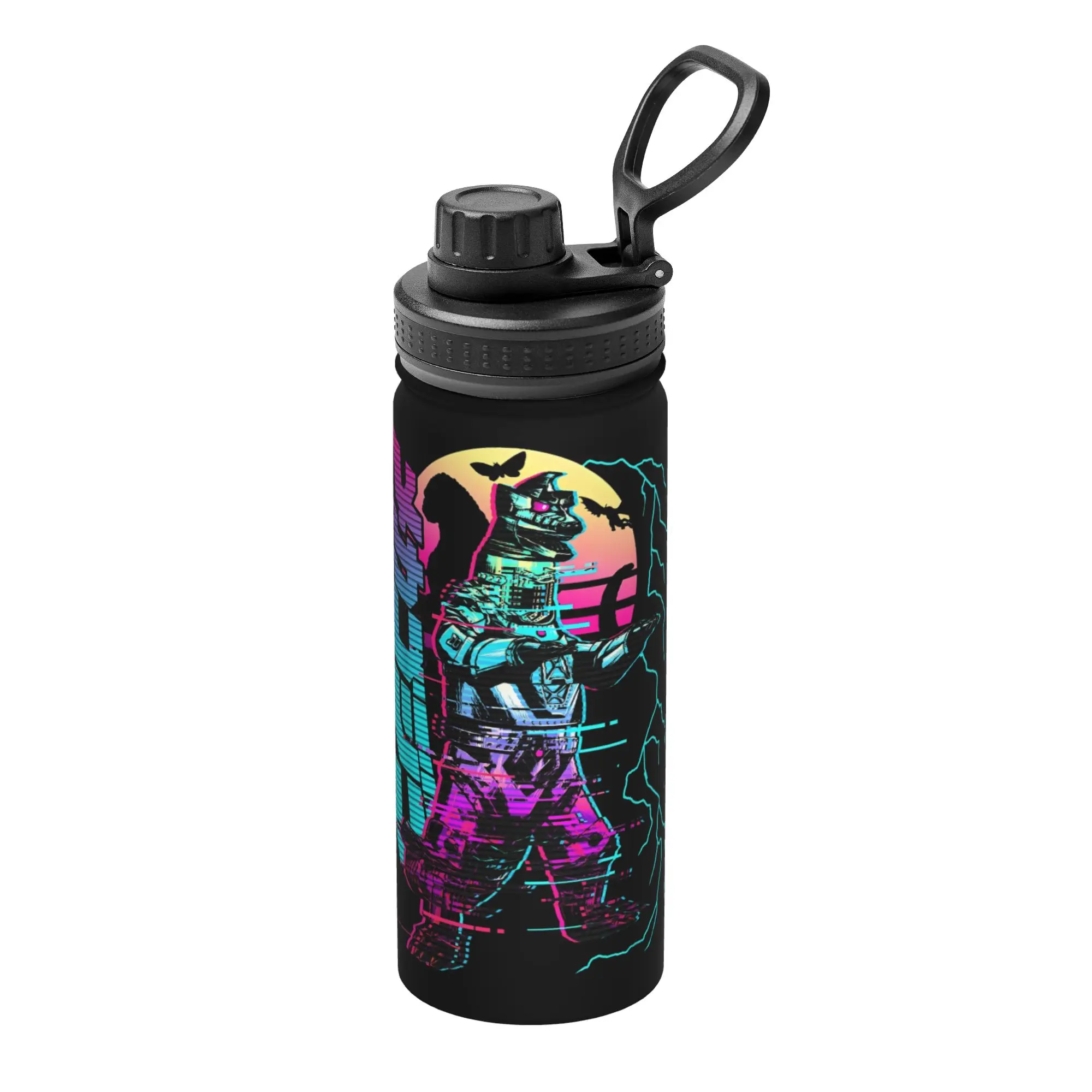 Monster G-Godzillas 18OZ Sports Insulated Kettle Kaiju Thermal Cup Stainless Steel Outdoor Mugs 18OZ