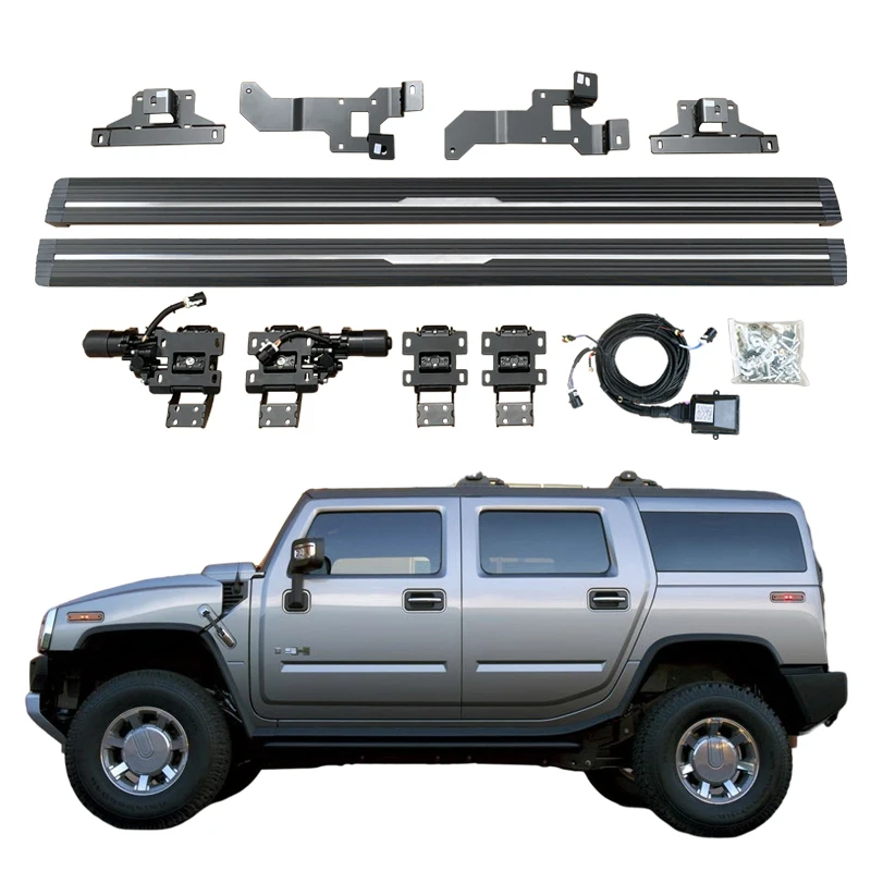 

Автоматическая боковая подножка с электрическим питанием для Hummer H2 2004-2009