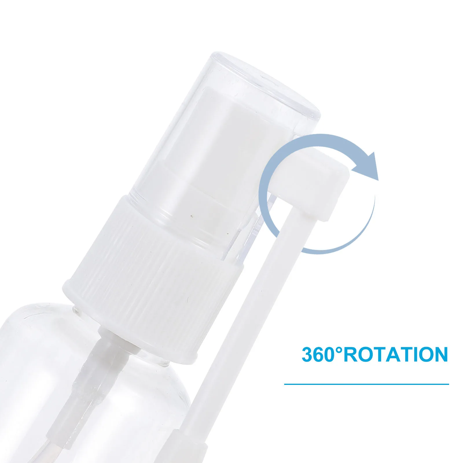 

2Pcs Spray Bottles Pet Plastic Portable Nose Cleaner for Infants Safe Odorless Irrigator Design Nasal