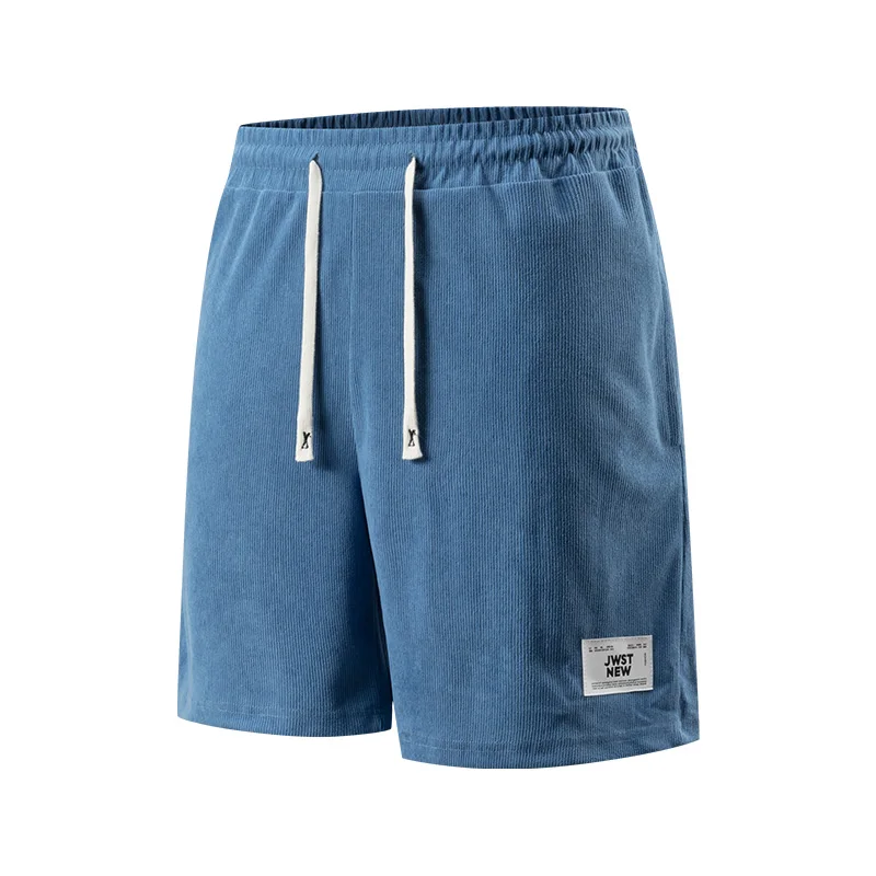 

Летние популярные однотонные мужские вельветовые спортивные штаны, повседневные спортивные шорты, мужские пляжные шорты, баскетбольные короткие брюки, мужская одежда