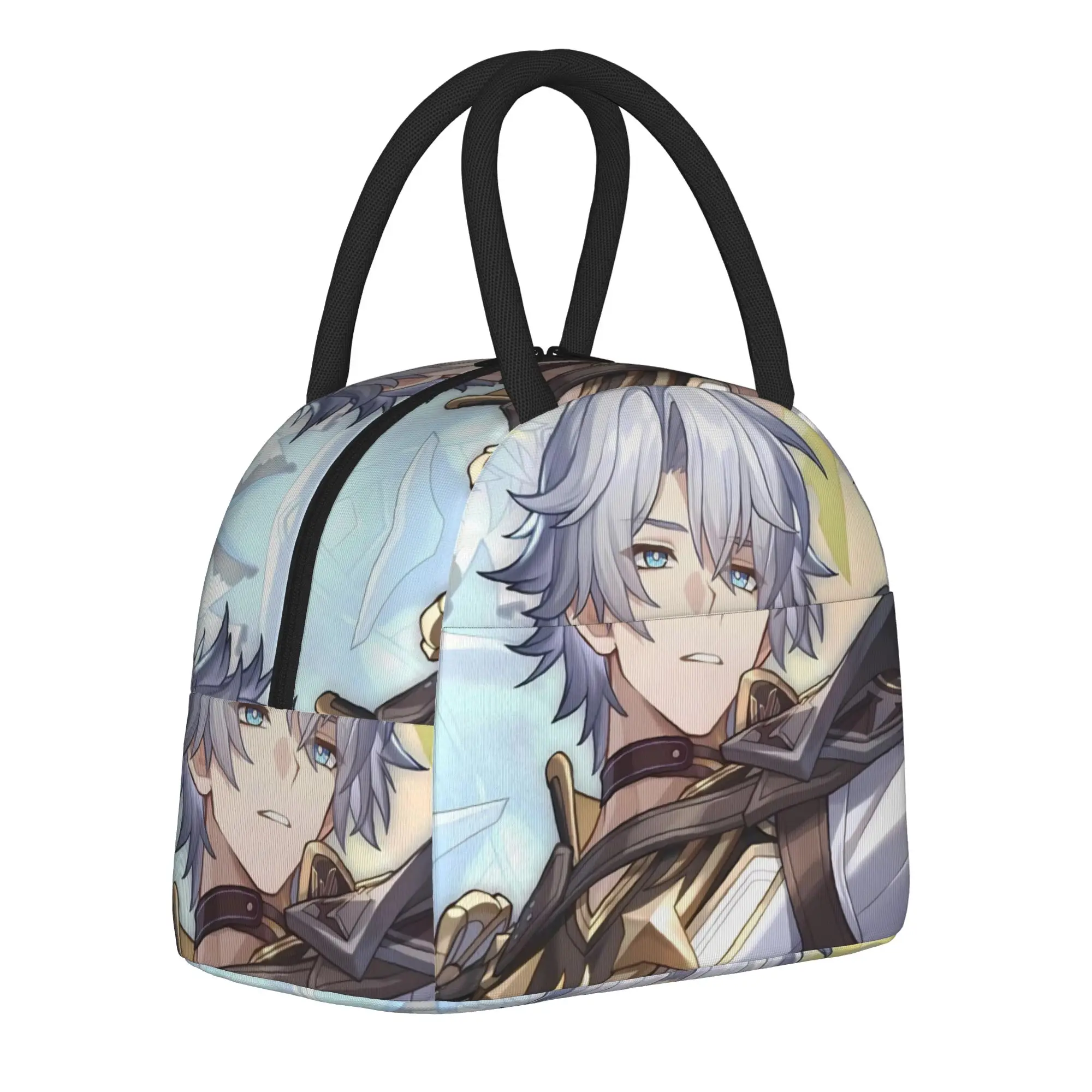 Honkai Star Rail Thermal Insulated Lunch Bags for Office  Portable Food Bag Container Men Women Cooler Thermal Lunch Box