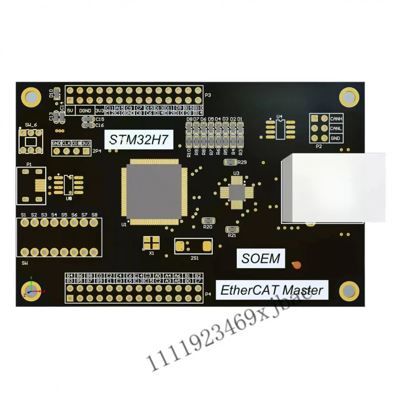 SOEM EtherCAT master STM32H743 supports slave stations such as LAN9252 AX58100 ET1100