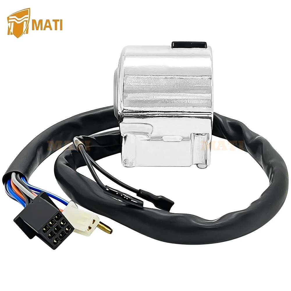 MATI Left Control Switch Turn Signal Horn Headlight for Honda Shadow ACE 750 VT750C/VT750CD 1998-2003 35020-MBA-000 brand-new