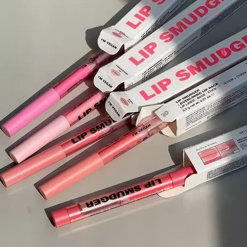 เกาหลี Multi-Purpose Lip Liner Silky Lip Smudrer ยาวนานลิปสติกกันน้ํา NATURAL SHADOW สีแต่งหน้าเครื่องสําอาง