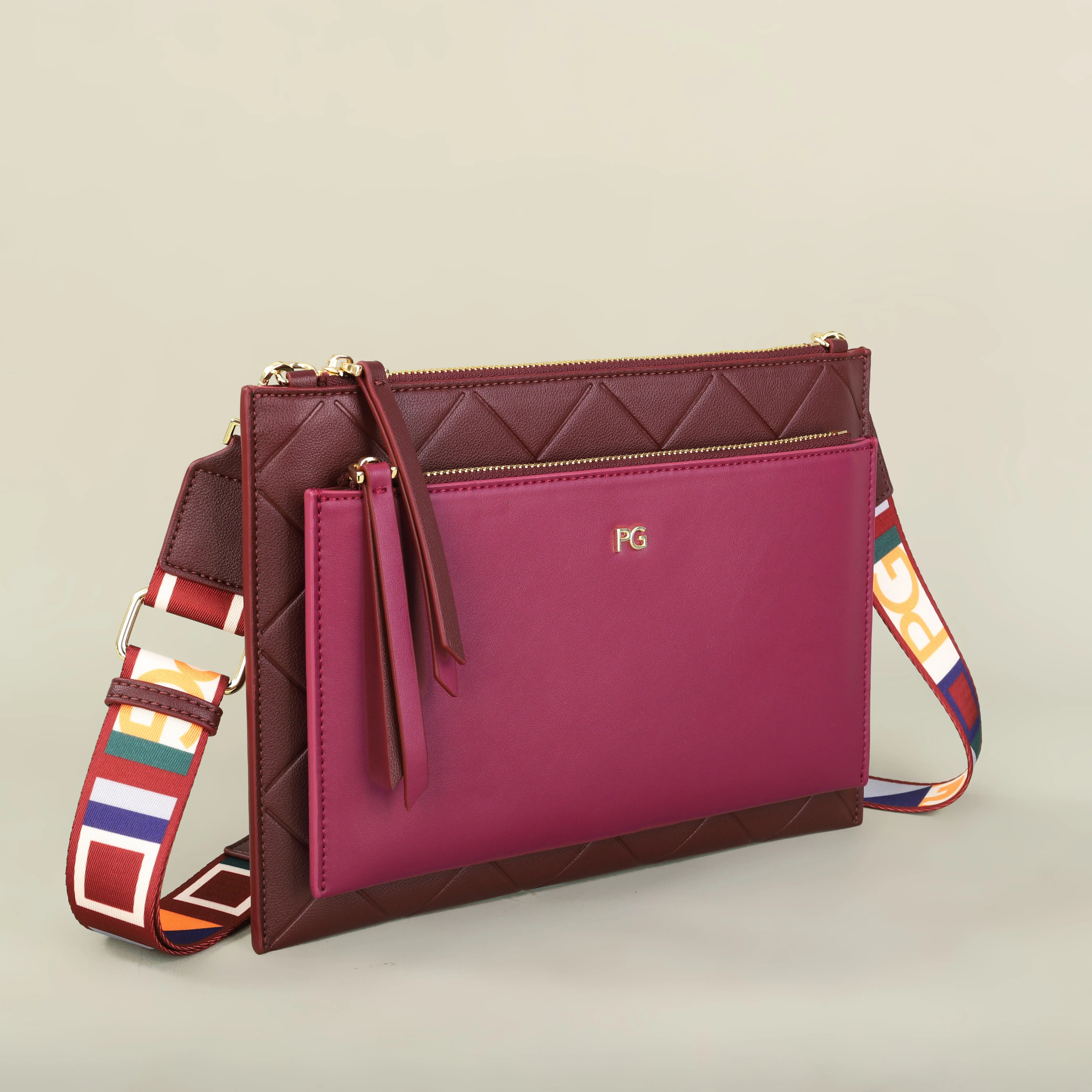 PG 2026 Klassische Neue Damen-Handtasche, Einfach zu Tragen, Besseres Design, Business-, Pendler- und Party-Handtasche, Umschlagtasche – Detail 5