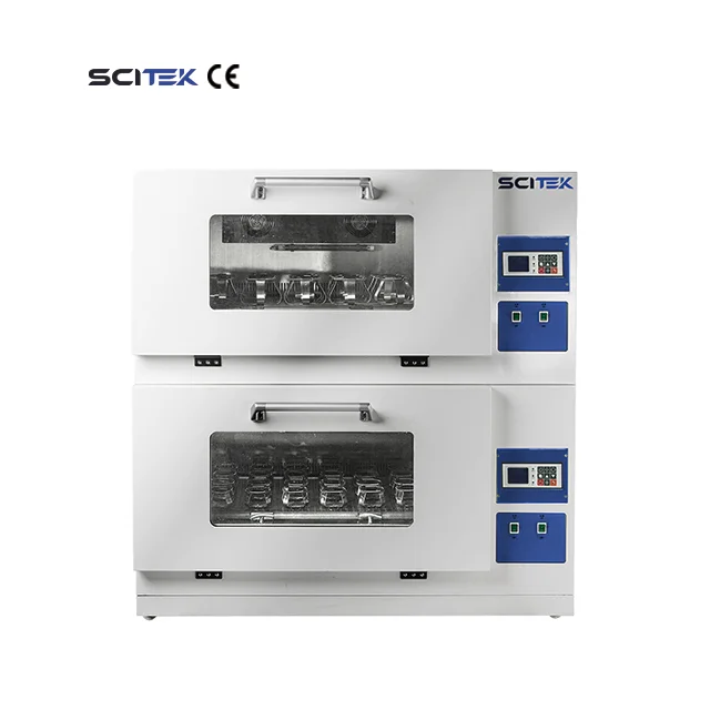 Inkubator Karbon Dioksida SCITEK Bersertifikat CE Dalam Stok Inkubator CO2 Stackable Untuk Laboratorium