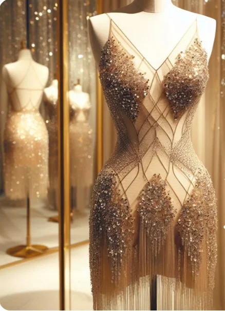 

Brand new pre-sale customized model cocktail dress Beautiful Quality Perfect Material Sexy Lady Diamond Bodice Applique YS033