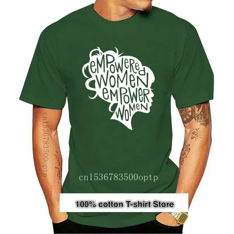 Camiseta potenciada para mujer, camiseta con frase de feminismo, de S a 5XL, nueva