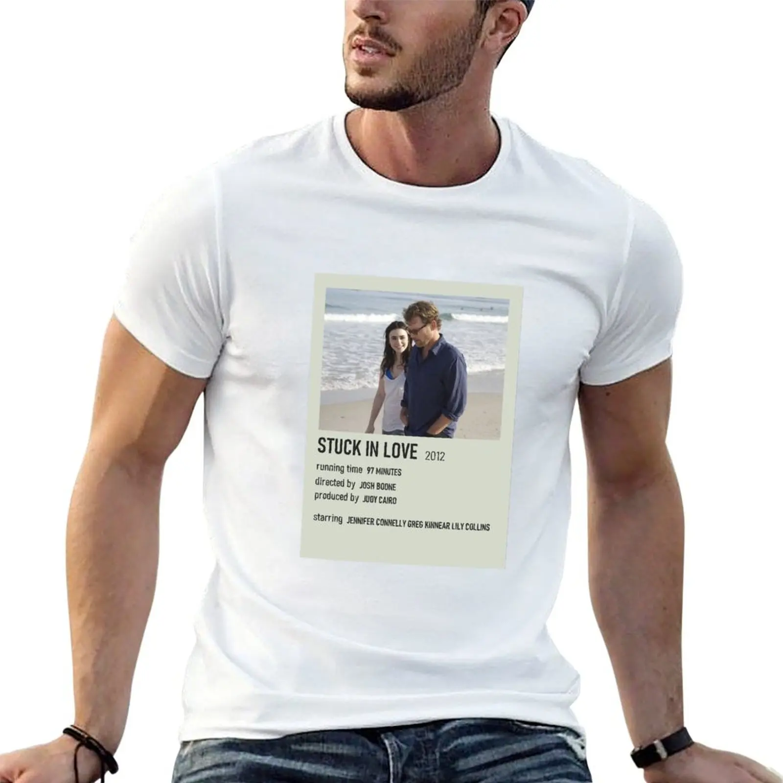 Stuck in Love - Movie Poster T-Shirt Performance Workout Short Sleeve Tee
