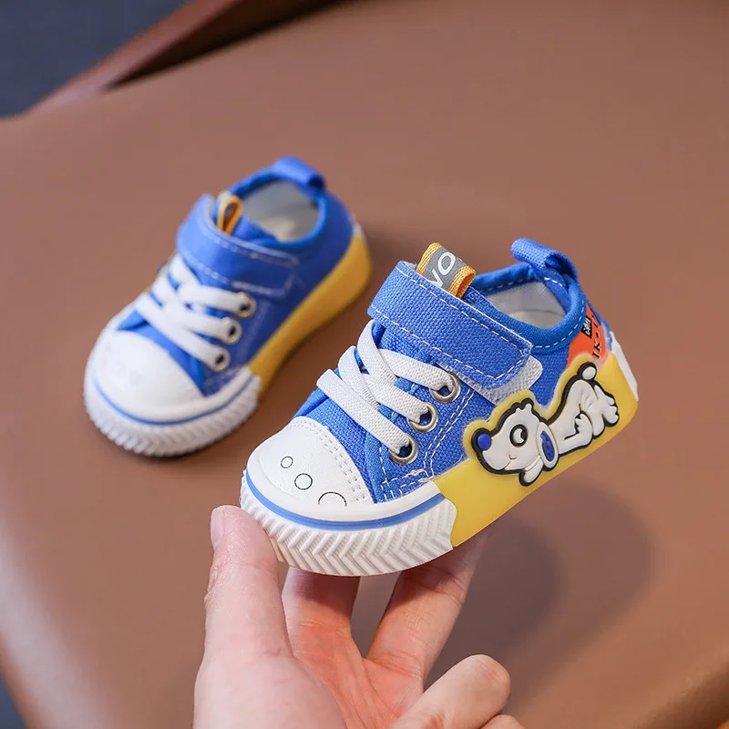 Baby Shoes Fashion Casual Leather Flats Boys Girls Sneakers Soft Botton Infant First Walker Mesh Breathable Children Shoes