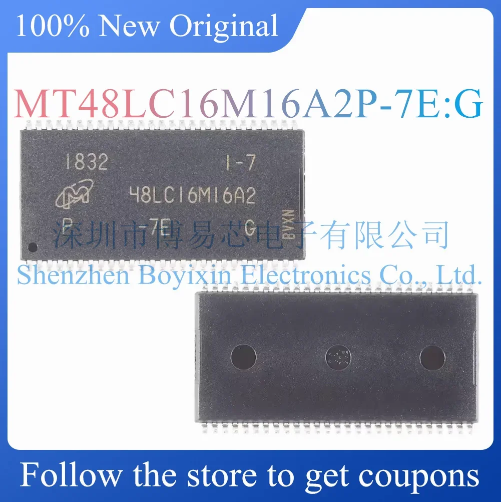 

NEW MT48LC16M16A2P-7E:G.Original Product.TSOP-54