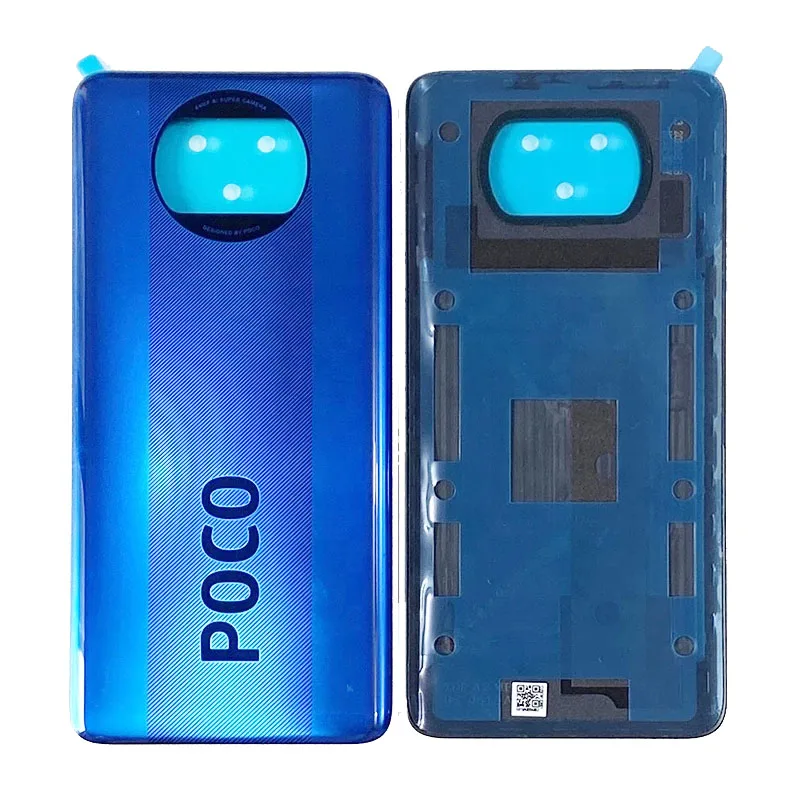 Back Cover For Xiaomi Poco X3 Back Battery Rear Housing Door Cover For Xiaomi Poco X3 NFC Back Housing