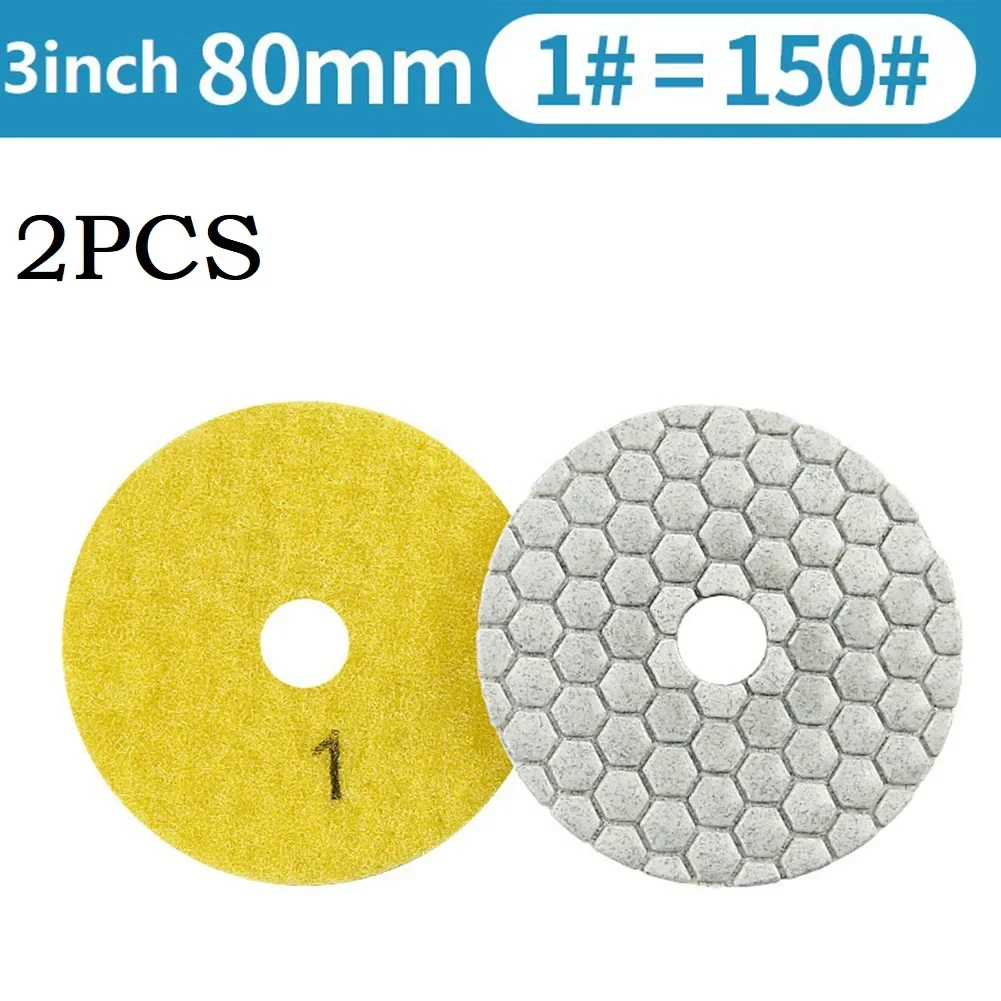 Polishing Pad Sanding Pad Diamond Dry Pads For Concrete Stone For Granite Marble Sanding Disc Type Power Tools