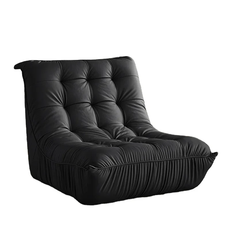 Comfortable Luxury Design Lazy Lounge Chair Balcony Lounge Home Chair Living Room Bedroom Corduroy Suede Sofa