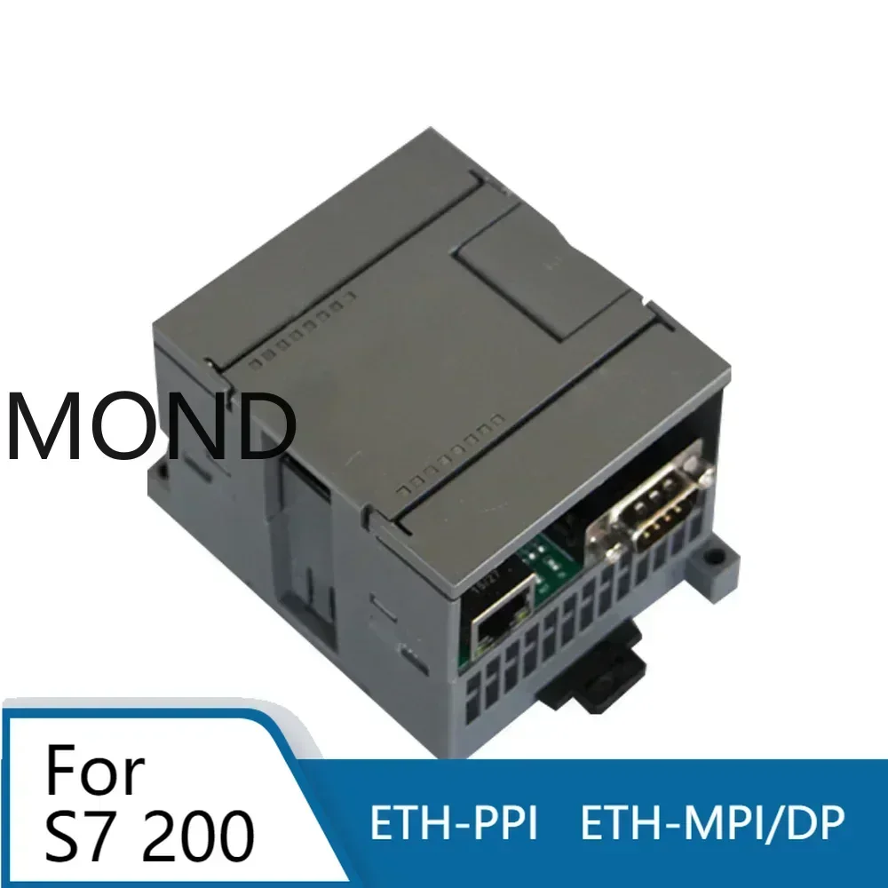 

ETH-PPI ETH-MPI DP PPI MPI Protocol for S7-200 PLC Ethernet Isolated Module Convert Processor Adapter Rail CP243i with Cable