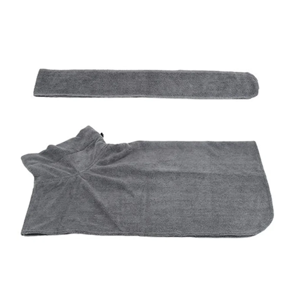 

Pet Bath Towel for Dogs Super Absorbent Quick Dry Microfiber Dog Drying Towel Compact Foldable Car Safe Use At Home Or on The Go