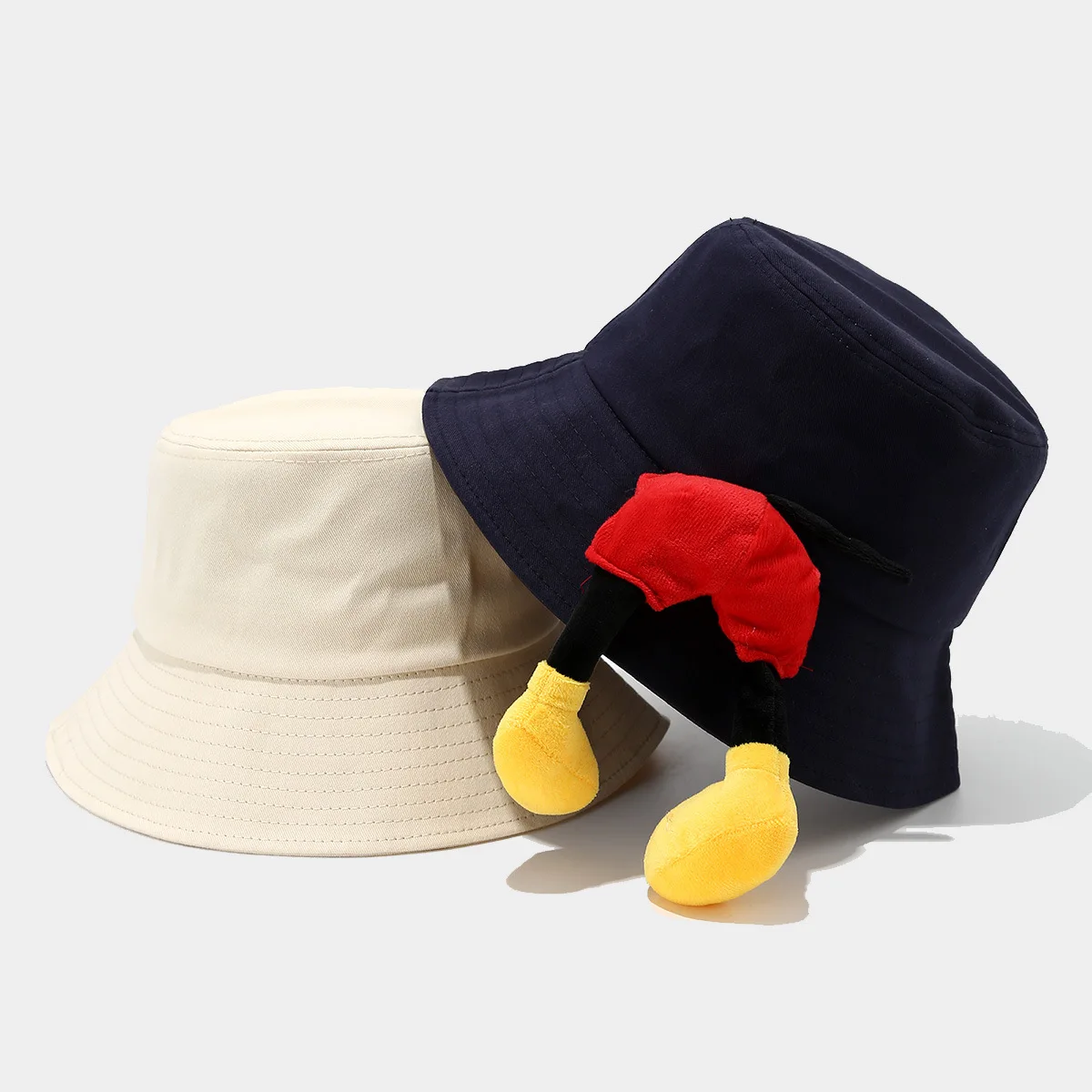 Fishing Cap Women's 2025 New Ins Trendy Cute Cartoon 3D Minnie Sunshade Basin Hat Breathable Baseball Cap