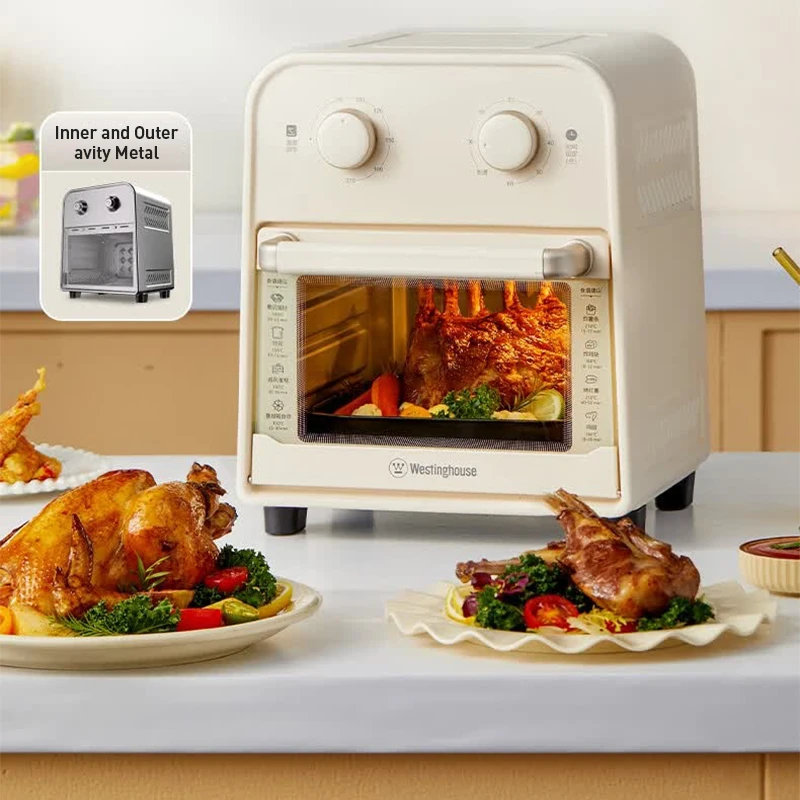Westinghouse WKX12A21 12L Air Fryer Oven 1500W Multi-function 8 Cooking Modes Hot Air Circulation Visual Window
