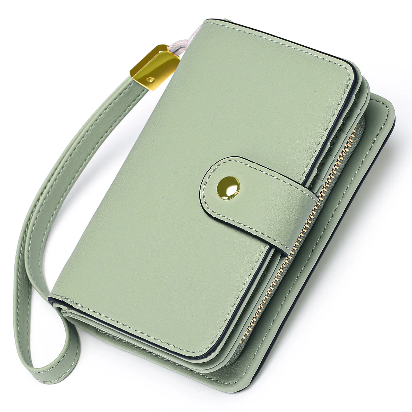 RanHuang New 2025 Women's Short Wallets Microfiber Synthetic Leathe Multifunction Wallets Casual Coin Purses  Card Holder