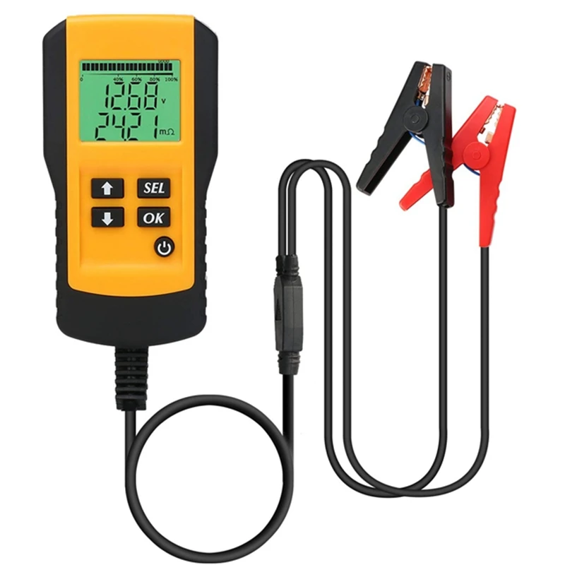 Battery Tester 12V Car Voltage CCA Detector Internal Resistance Test Instrument AE300 Scanner Tool For Truck Motorcycle E-Bike