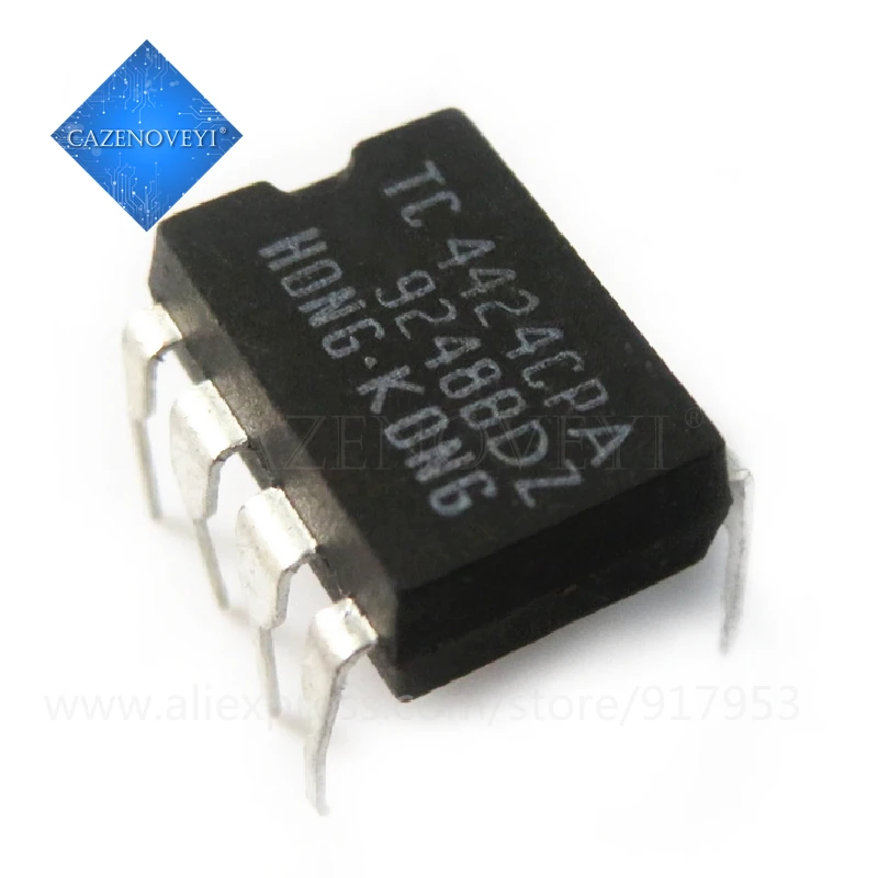 10pcs/lot TC4424CPA TC4424EPA DIP-8 In Stock