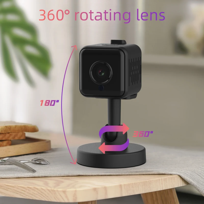 WiFi Mini Camera IR Night Vision Phone APP Remote Monitor Video Audio Recorder Micro Cam Motion Detect Portable Spied Camcorder