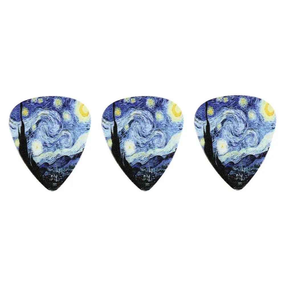 

Sound Guitars Accessories Classical Electric Bass Acoustic Guitar Pick Electric Guitar Picks Finger Guitar Pick Star Sky Design