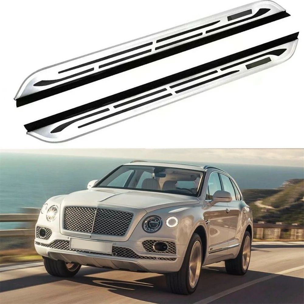 

Подходят для 2016-2022 Bentley Bentayga боковые ступенчатые педали, подножки Nerf Bar