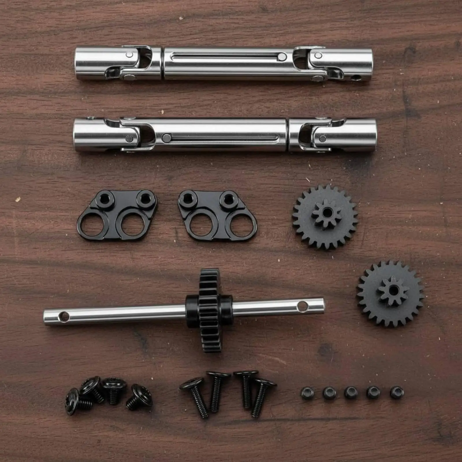 Metal Transmissions Gear Set Metal Gearbox Wear-Resistant RC Gearbox Steel