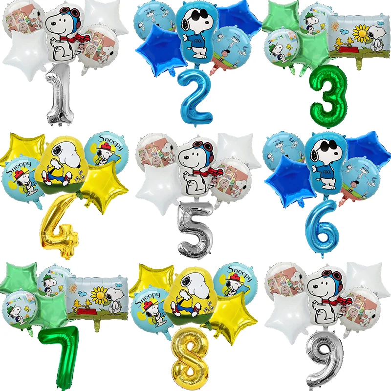 Набор-милых-креативных-воздушных-шаров-Снупи-Декорации-для-вечеринки-в-стиле-мультфильмов-и-аниме-тематические-украшения-для-дня-рождения-реквизит-для-оформления-места-проведения