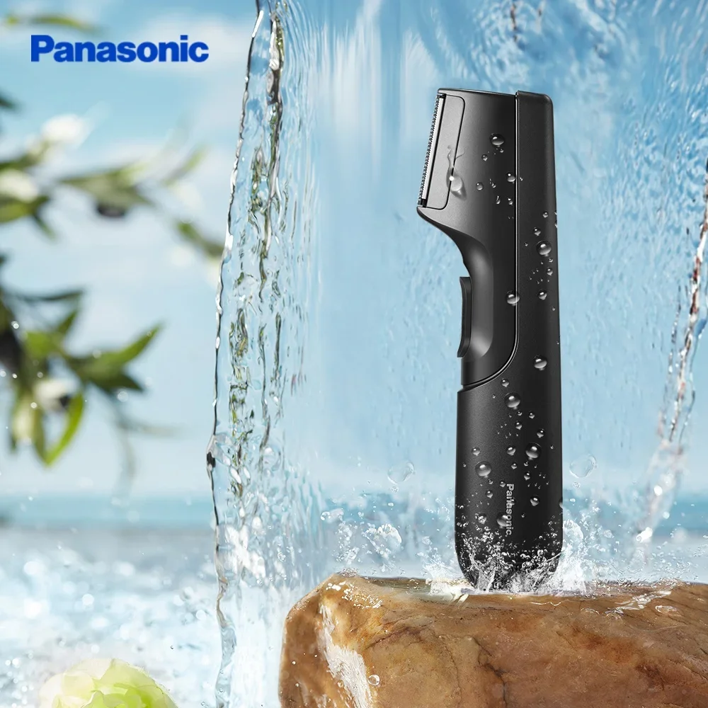 ماكينة حلاقة باناسونيك 3 في 1، ماكينة حلاقة كهربائية صغيرة قابلة للغسل، معدات خاصة لإزالة الشعر للرجال، منطقة حميمة للساق والساق والجسم بالكامل