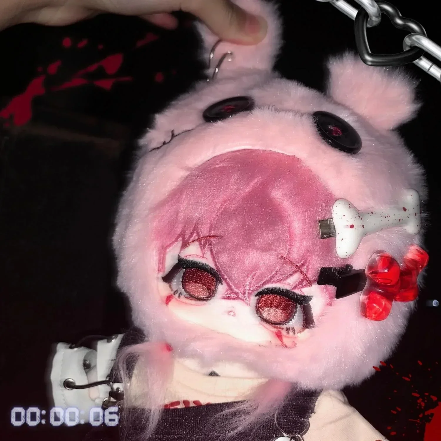 Anime futuro diário papel gasai yuno menina cosplay 20cm boneca de pelúcia com esqueleto corpo vestir-se algodão boneca brinquedos de pelúcia mascote presente
