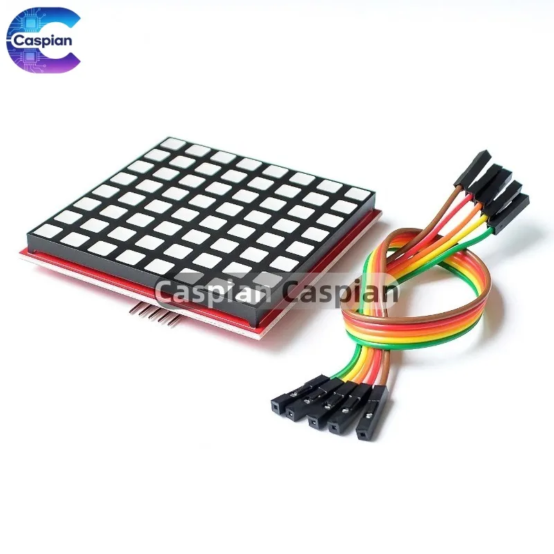 LED Full Color Dot Matrix RGB LED Display Screen Board 8*8 Dot Matrix Module for Raspberry Pi 3/2/B+ 8x8 RPI-RGB-LED-Matrix