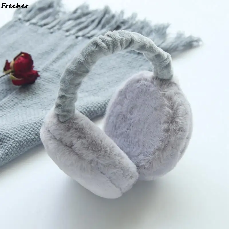 Cold Protection Ear-Muffs Winter Spring Earmuffs Soft Plush Ear Warmer Caps Women Fashion Earflap Outdoor Skiing Headphone 2023