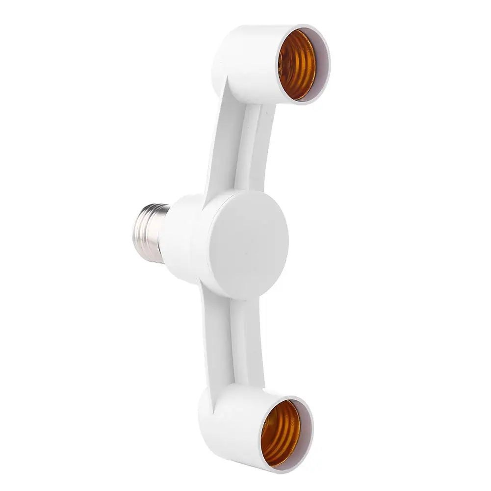 E27 إلى 2E27 قاعدة مصابيح محول المحمولة 85-285 فولت مصباح رئيس تحويل حامل الإضاءة اكسسوارات لمطعم المطبخ