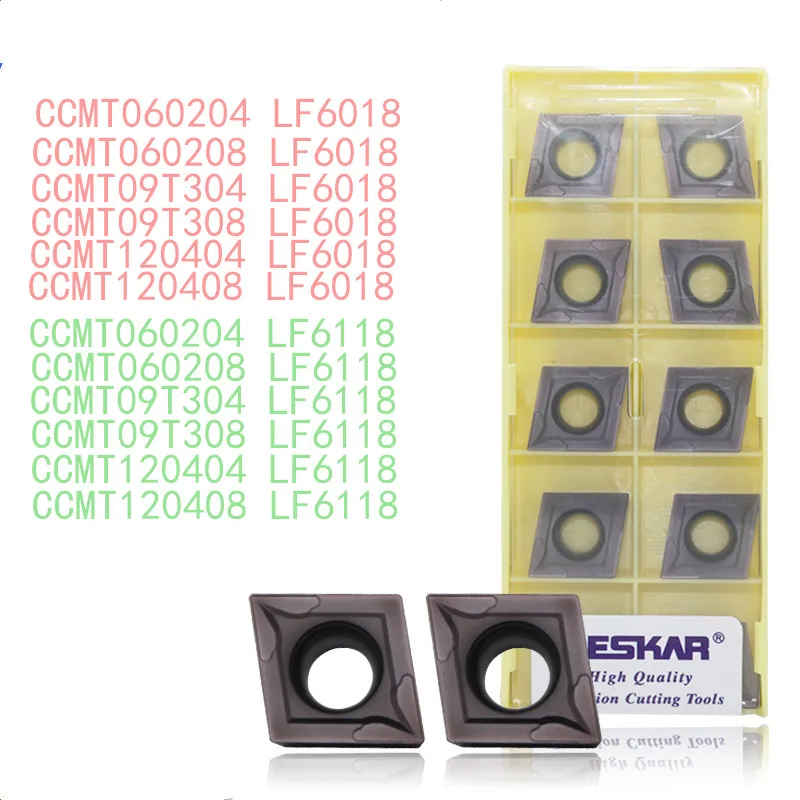 DESKAR CCMT060204 CCMT09T304 CCMT09T308 CCMT1204 CCMT1208 LF6118 LF6018 narzędzia tokarskie CNC narzędzia tokarskie ze stopu twardego