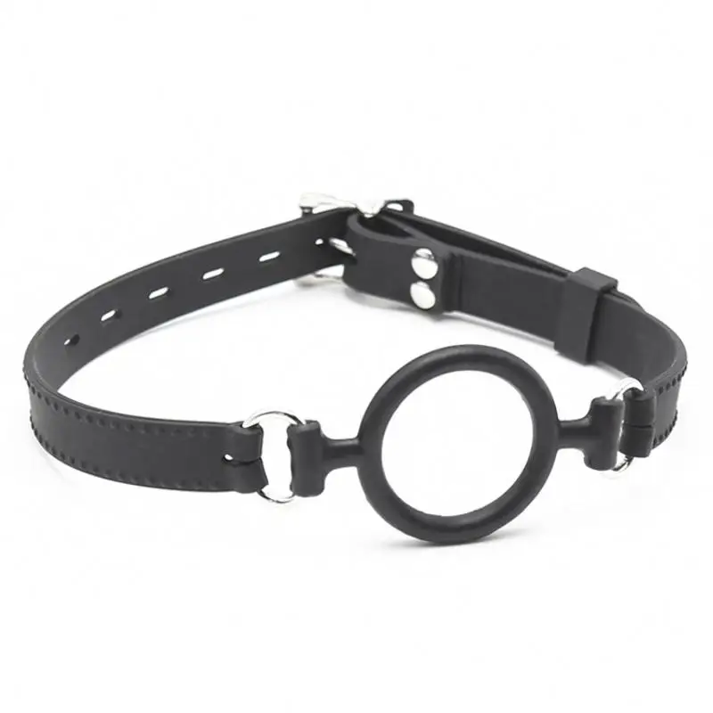 New Oral Restraints Band Bondage O Ring Open Mouth Gag Ball Sex Toys For Couples Accessories Leather Adult Products - view 4