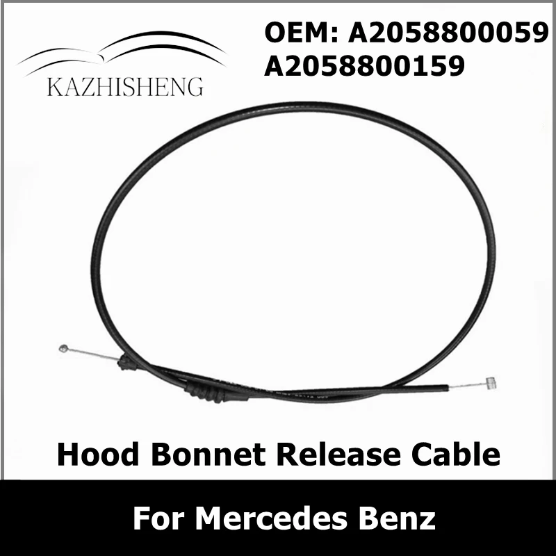 A2058800059 A2058800159 Hood Latch Lock Bonnet Release Cable for Mercedes Benz 2058800059 2058800159