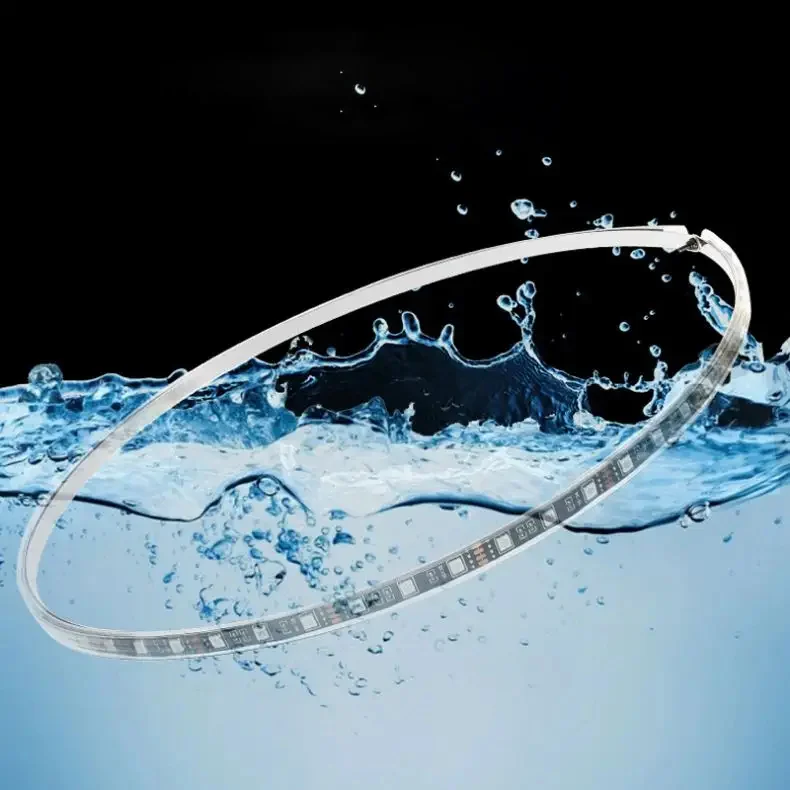 

4 шт., автомобильные Водонепроницаемые светодиодные лампы Rgb