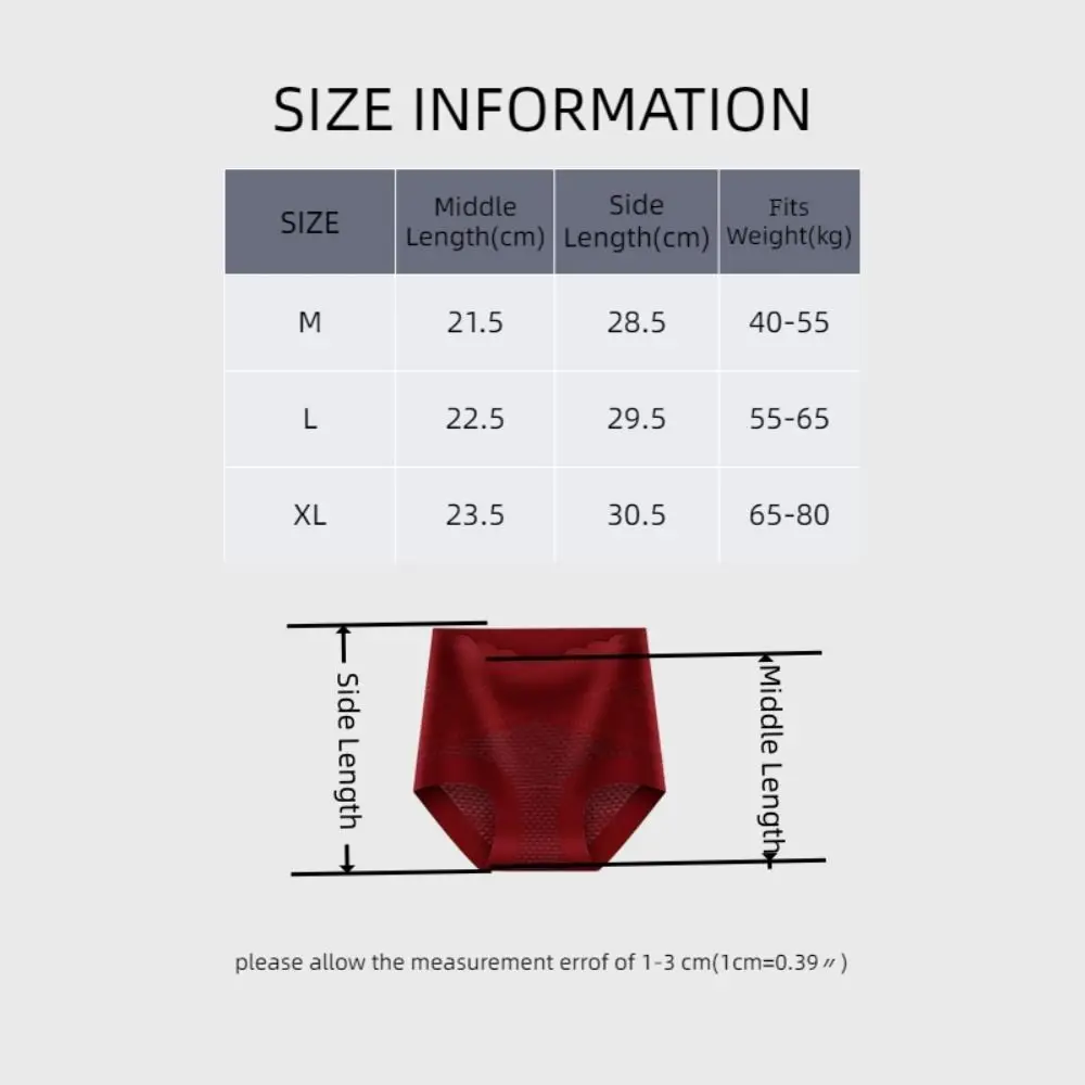 أزياء كشكش سلس سراويل تنفس سراويل عالية الخصر ملخصات الملابس الداخلية الحلو البطن تحكم الملابس الداخلية النساء
