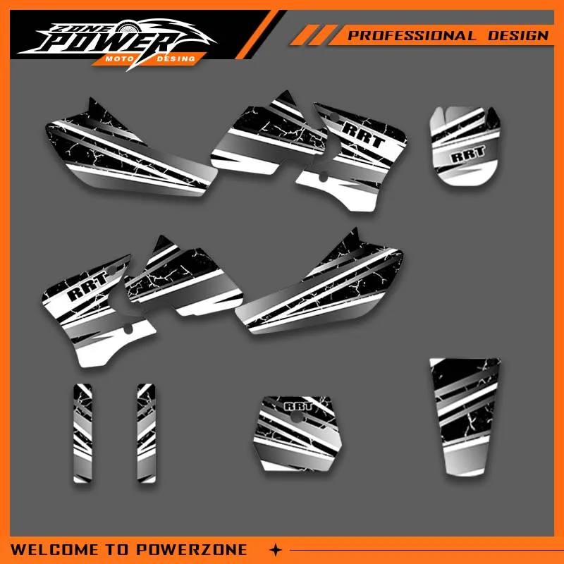 

Powerzone Graphics For YAMAHA TTR90 2000 2001 2002-2008 TTR 90 90 CC Decals Stickers Motorcycle Background Custom Design