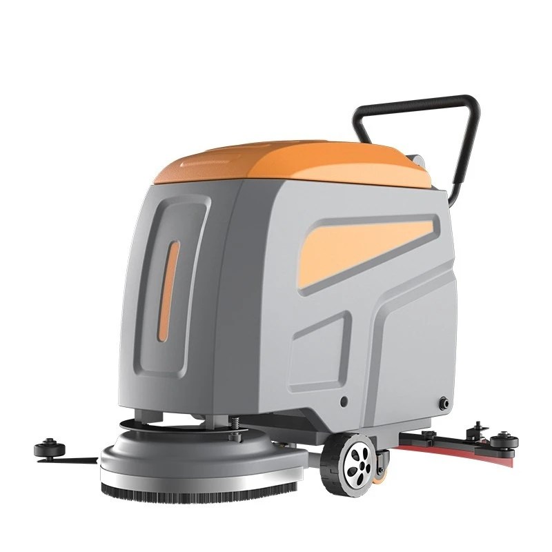 

commercial floor scrubber walk-behind industrial factory workshop mopping machine supermarket shopping mall property floor