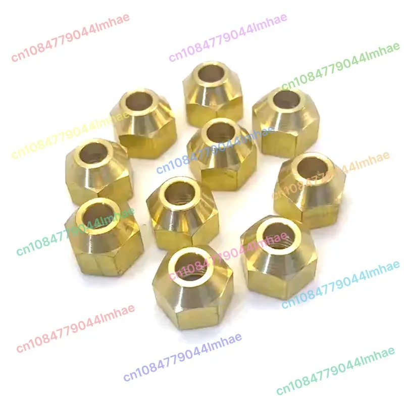 

Coil horn cap hex nut, copper tube sodium bell mouth lock cap