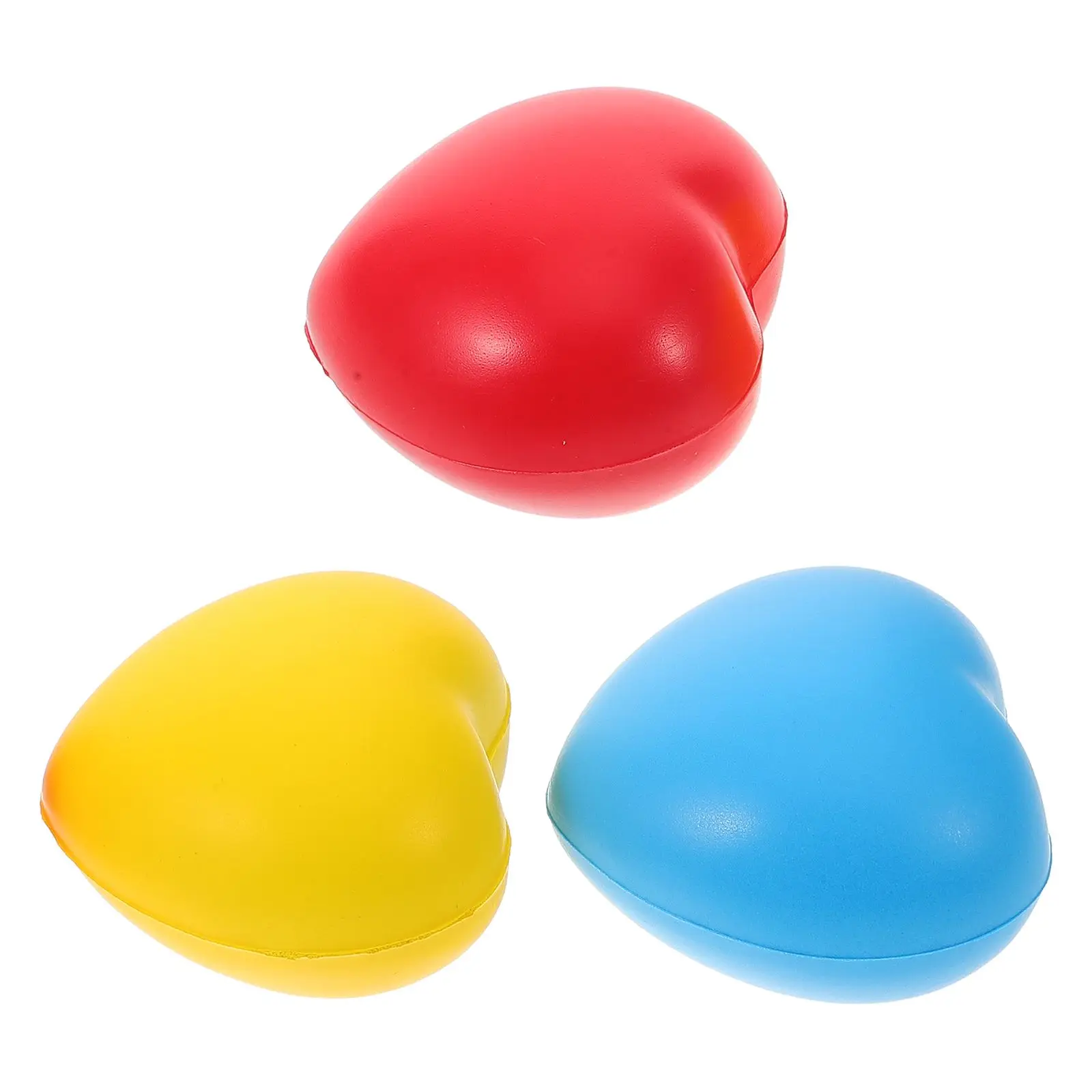 

3 Pcs Grip Strength Ball for Therapy Massage Exercise Excersing Ball Fitness Portable Lightweight Soft PU Material