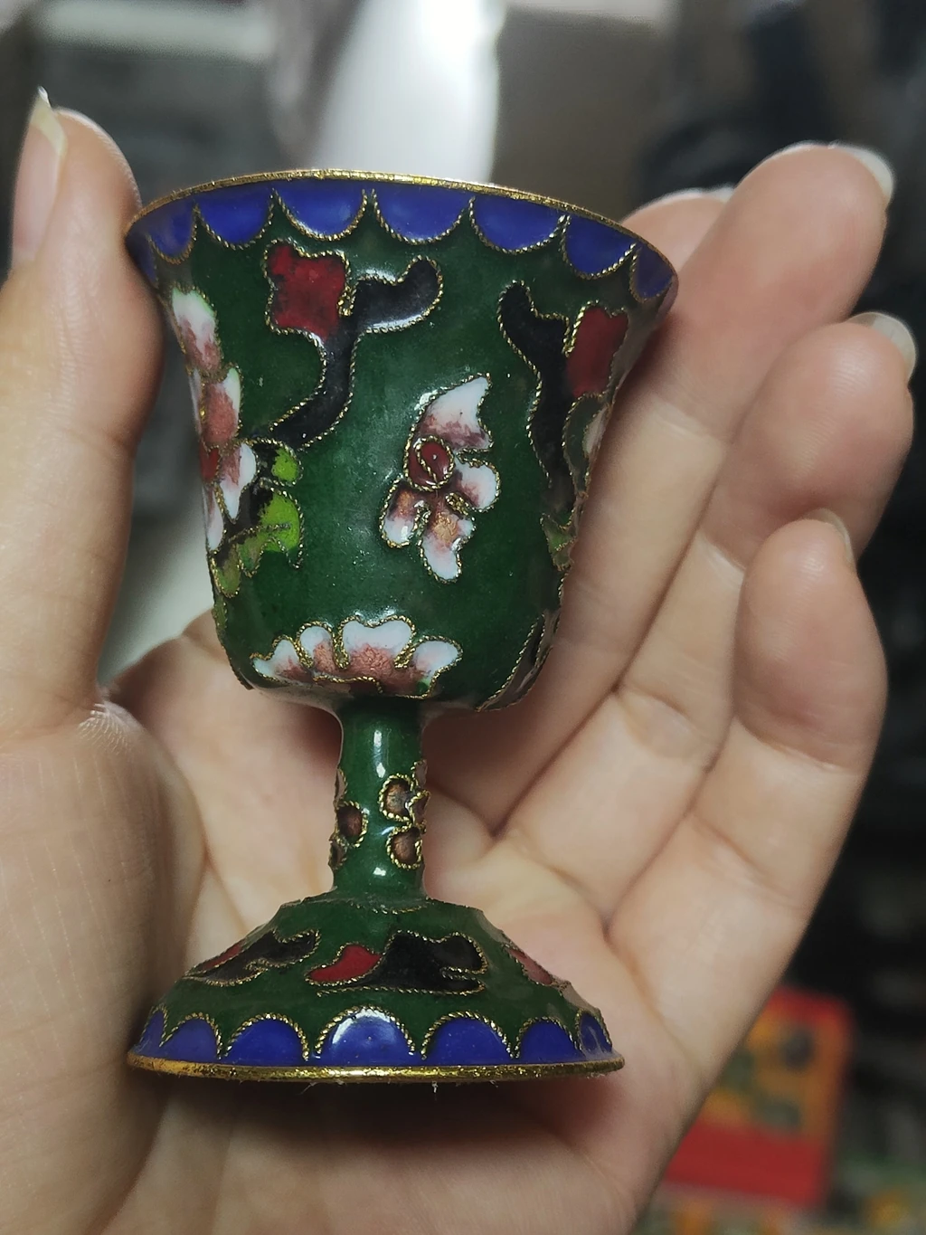 New cloisonn é cloisonn é wire supply cup Buddha cup ornament