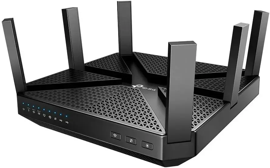 

TP-Link AC4000 Tri-Band WiFi Router Archer A20 MU-MIMO VPN Server 1 8GHz CPU Gigabit Ports Beamforming Link Aggregation