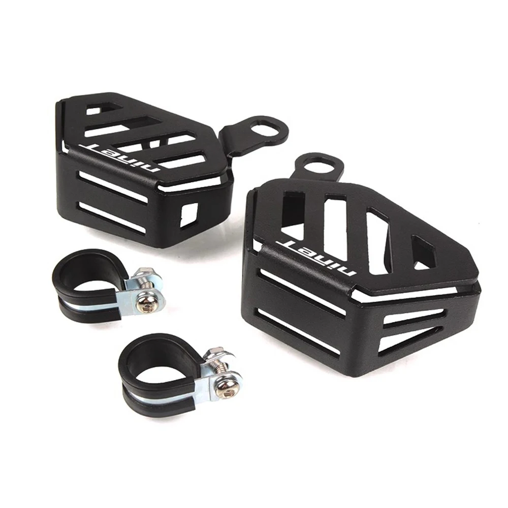 

For BMW R NINE T 2014 2015 2016 R NINET 14 15 16 R NINE T Motorcycle Front Brake Reservoir And Clutch Reservoir Protector Set