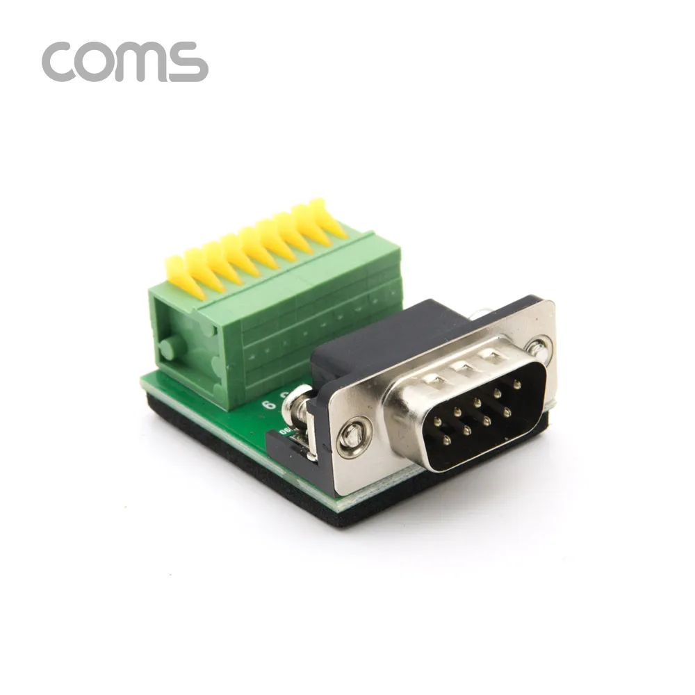 Coms WT747 combination connector (serial DB9M) to manufacture RS232 terminal